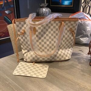 Checkered tote bag ❤️❤️❤️